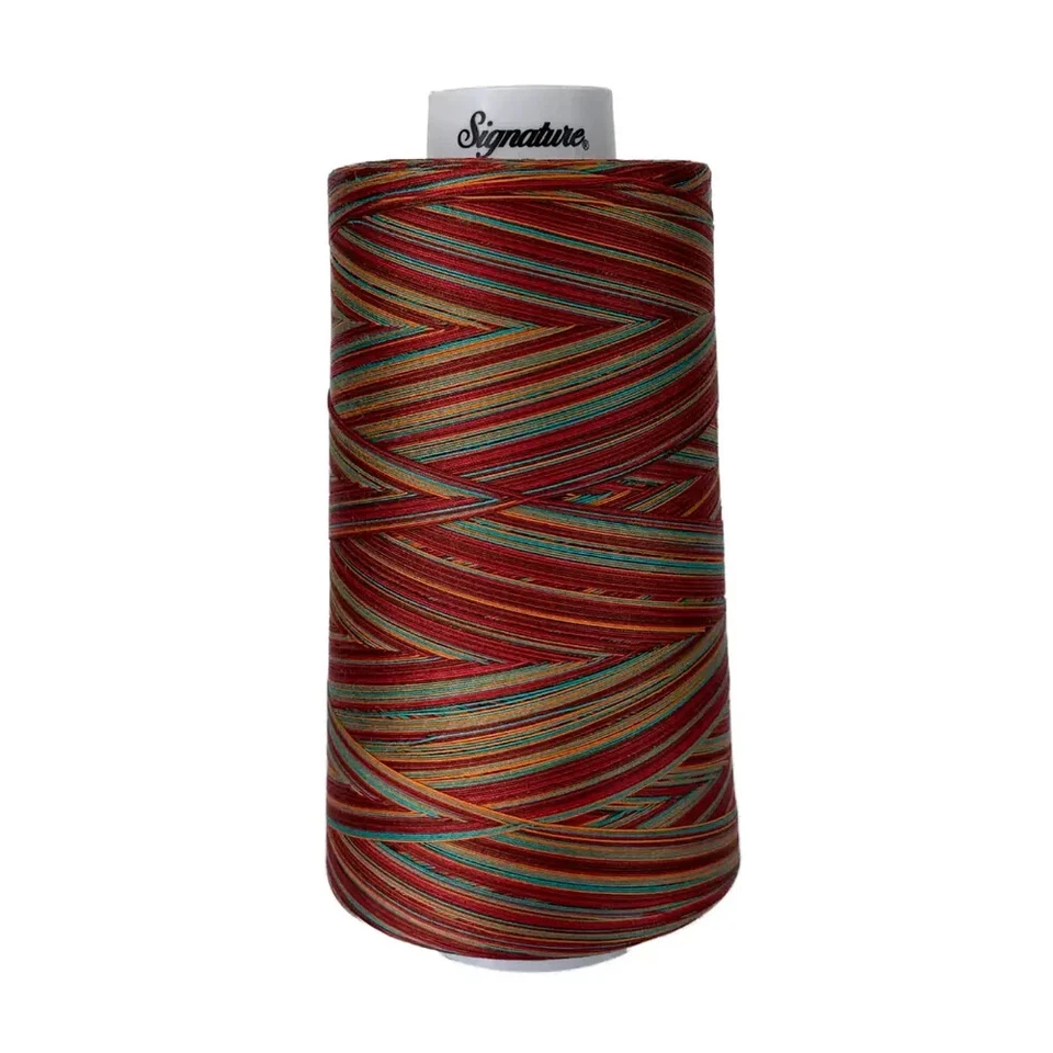 Signature Variegated 40 weight cotton thread 3000 yard cone- Southwest - Image 1 of 1