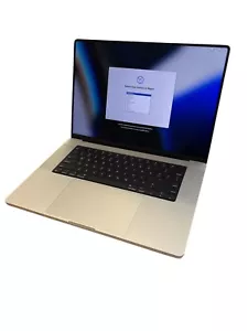 Apple MacBook Pro 16" 2021 M1 Pro 10C CPU 16C GPU 32GB RAM 512GB SSD 91% BH - Bild 1 von 4
