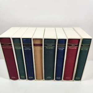 Library of America Plays Poems Poetry Prose Collected Classics 8 Lot HC Slipcase - Picture 1 of 23