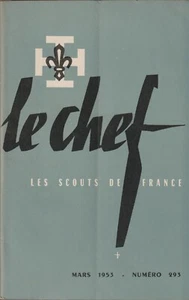 Revue Le chef - les scouts de france, n°293. Mars 1953 - Picture 1 of 2