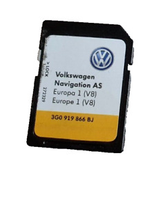 Updated VW Sat Nav SD AS Card 3G0919866BJ Maps 2024 UK V18 Discover Media MIB II