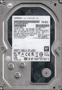 HUS724040ALE640 P/N: 0F14683 MLC: MPK3B0 HGST 4TB - Picture 1 of 1
