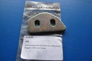 Contreplaque de charnière de coffre pour: Peugeot: 405 I et II Break - Foto 1 di 1
