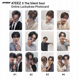 ATEEZ X The Silent Soul Online Luckydraw Photocard HONGJOONG SEONGHWA Beatroad - Picture 1 of 25