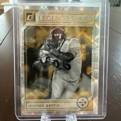 2019 Panini Donruss - The Legends Series Jerome Bettis #LS-17 - Image 1 of 2