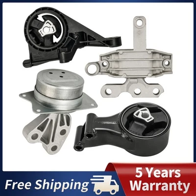 4pcs Motor Mount Set For 2011-2013 Buick Regal 2.4L L4 2013 2T L4 13228303 — 第 1/4 张图片