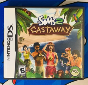 The Sims 2 Castaway - Nintendo DS - CASE, INSERT, & MANUALS ONLY - NO GAME - Picture 1 of 4
