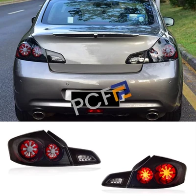 Светодиодные прожекторы и поворотники задние фонари в сборе подходят для Infiniti G37 G25 G35 Q40 - Изображение 1 из 4