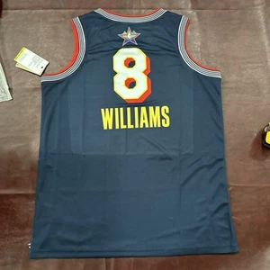 Jalen Williams All Star Jersey Mens Large OKC Thunder #8 Blue Playoffs - Picture 1 of 6