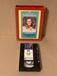 Erol's Video Club-The 10th Victim-Ursula Andress- Rare VHS Rental - Imagen 1 de 5