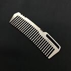 EDC Titanium Antistatic Comb Unique Fashion Pocket Comb Hair Beard Comb for Gift