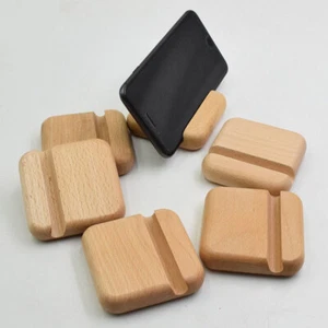Solid Wood Base Mobile Phone Bracket Embroidery Shed Bracket Handicrafts Modern - Photo 1 sur 14