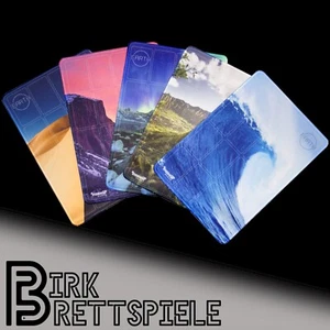 Earth Playmats selección ola bosque auroras boreales montañas desierto o set NUEVO - Imagen 1 de 7