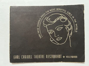 Earl Carroll Theater Restaurant Hübsches Männerfoto, Hollywood Kalifornien - Bild 1 von 4
