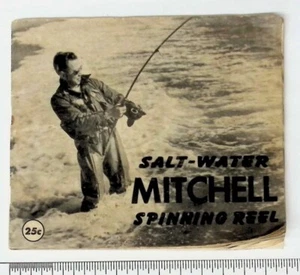Carrete giratorio de agua salada Garcia Mitchell carrete de pesca instrucciones manuales - Imagen 1 de 4