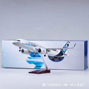 New 1/80 Airbus A320neo passengerPlane Model 47cm Airplane Aircraft Display Gift - Picture 1 of 10