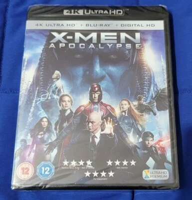 XMEN APOCALYPSE 4K + BLU RAY BRAND NEW FACTORY SEALED - Image 1 of 2