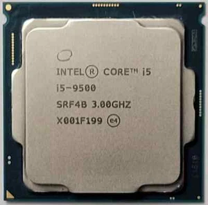 Processeur Intel Core i5-9500 3,00 GHz SRF4B socket 1151 processeur de bureau six cœurs - Photo 1/1