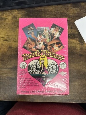 Caja de tarjetas coleccionables deportivas Benchwarmer 1992 sellada nueva en stock Foto 1 de 4