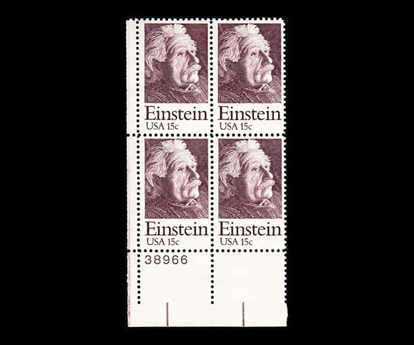 USA 1979 ALBERT EINSTEIN #1774 PLATE BLOCK MNH - Image 1 of 1