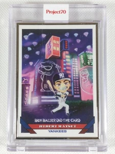Topps Project 70 - Hideki Matsui Artist Proof 41/51 Ben Baller BBDTC card #181 - Picture 1 of 2