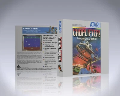 Atari 5200 Case - NO GAME - Choplifter! - Image 1 of 3