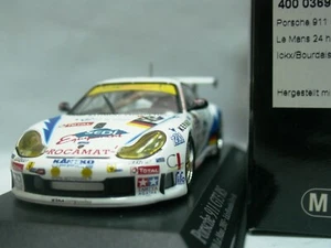 WOW EXTREMADAMENTE RARO Porsche 996 911 GT3 RS #84 T2M Le Mans 2003 1:43 minichamps - Imagen 1 de 3