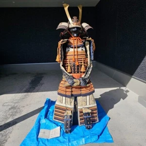 Japanese Samurai Armor Yoroi Wearable Life-size Vintage with box from japan - Picture 1 of 7