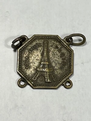 Antiker Schmuck Anhänger Eiffelturm Paris (9-39/1) - Bild 1 von 3