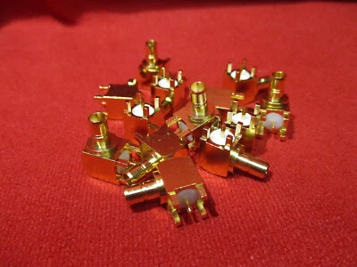 SMB7H-J-P-H-RA-TH1 RF Connectors / Coaxial Connectors 75 Ohm SMB Jack QTY of 13 - Image 1 of 4