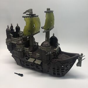Disney Pirates Of The Caribbean Silent Mary Ghost Ship W/ Accessories Spinmaster