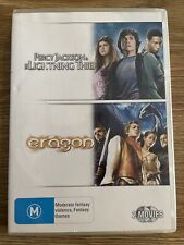 Percy Jackson And The Lightning Thief / Eragon DVD R4 Free Postage VGC PAL R4