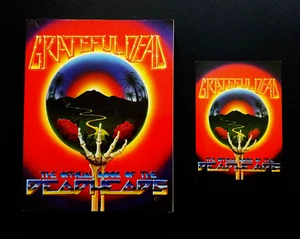 Grateful Dead Book Handbill 1983 The Official Book Of The Deadheads Jerry Garcia - Picture 1 of 12
