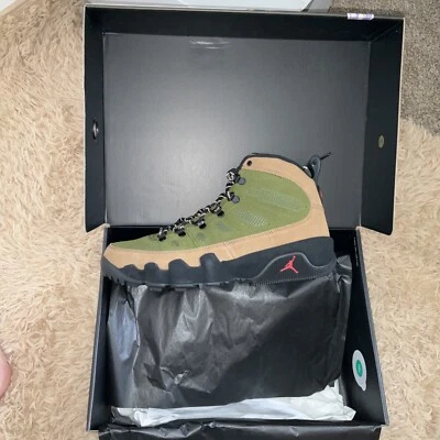 Talla 11.5 - Jordan 9 Retro NRG Carne de res y brócoli 2018 Foto 1 de 4