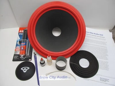 Kit de reconexión de 12" 4 ohmios para woofer Cerwin Vega VS120 VS-120 VSW12 Foto 1 de 2