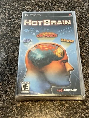 Hot Brain Sony For PSP UMD Puzzle Games New Sealed - Image 1 of 2