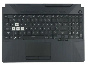 DO Asus TUF Gaming FA506IC FA506ICB FAFA506IE Palmrest Keyboard LED RGB US-Int - Zdjęcie 1 z 4