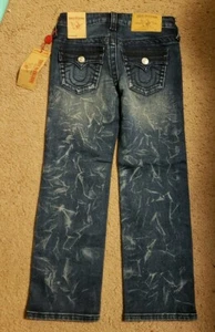 Neu mit Etikett True Religion Jungen Used-Look Jeans, Größe 6 - Bild 1 von 5