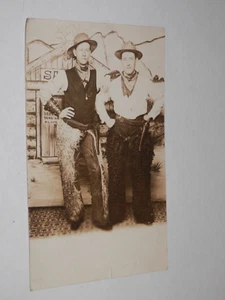 1914 POSTAL FOTO REAL - BUTTE MONTANA - DOS TOBAS - FUNDAS Y PISTOLAS - Imagen 1 de 3