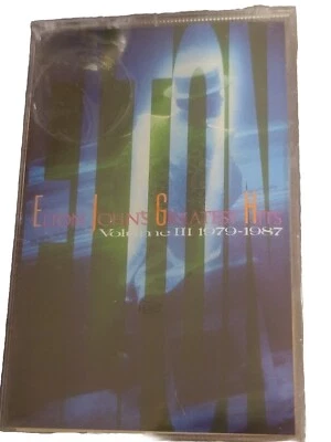 Elton John Greatest Hits Vol III 3 Cassette Tape Geffen Records Vintage 1985 - Image 1 of 4