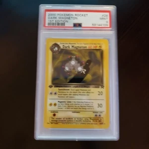 Dunkles Magneton 1. Edition PSA 9 Team Rocket Mint Rare Pokemon Karte - Bild 1 von 1