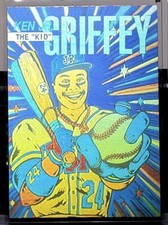1992 Arena Holograms Ken Griffey Jr. The Kid Card #1 Rare Limited Edition