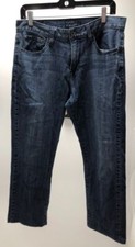 Lucky Brand Men's Blue Original Straight Jeans Sz 32x30