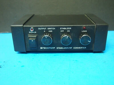DE COLECCIÓN RECOTON ESTABILIZADOR DE VIDEO / CONVERTIDOR DE RF SERIE PRODUCTOR 1982 V600A Foto 1 de 4