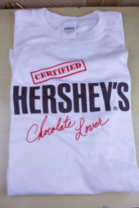 Certified Hersheys Chocolate lover T shirt 1980s Brand New - Picture 1 of 2