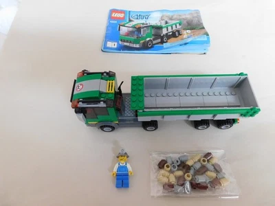 LEGO CITY 4204: DUMP TRUCK w/ OPERATOR..INSTRUCTNS..TOOLS & GRAVEL..ONLY - Image 1 of 4