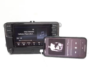 VW Volkswagen DESAY SV Auto BT Media USB SD Aux-In headunit Radio 6RD035187A - Picture 1 of 10