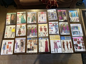 Womens & girls Sewing Patterns lot (45) assorted sizes UNCUT Free Shipping - Picture 1 of 10