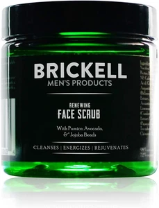 Brickell Men'S Scrub Viso Rinnovatore per Uomo, Naturale E Biologico, Scrub Viso - Foto 1 di 12