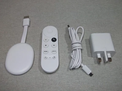 Google Chromecast TV HD 4th Generation G454V HDMI WiFi With Remote Control  - Image 1 of 4